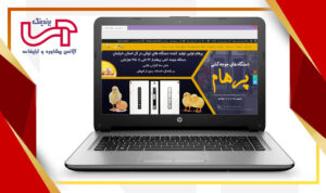 طراحی سایت شرکت پرهام تولید دستگاه های جوجه کشی
